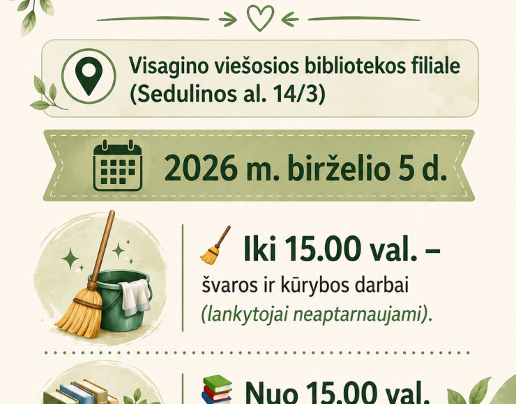 Atkreipiame skaitytojų dėmesį!