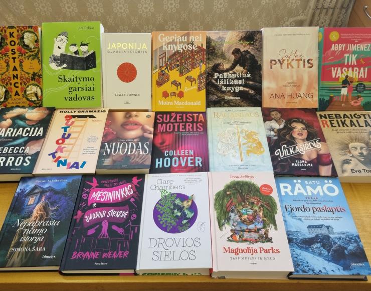 Naujos knygos bibliotekoje (Sedulinos al. 14/3)