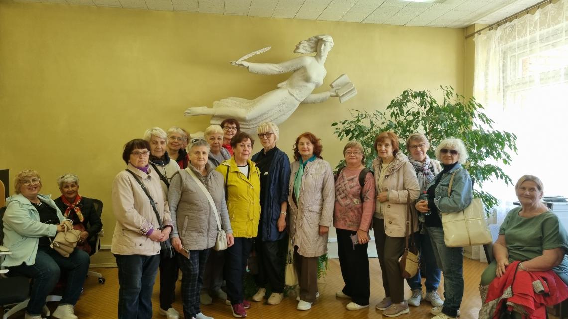 Svečiai iš Daugpilio lankėsi Visagino bibliotekoje