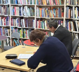 Nacionalinis diktantas Visagino viešojoje bibliotekoje