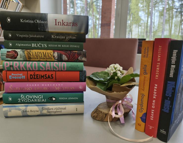 Naujos knygos Visagino viešojoje bibliotekoje (Taikos pr. 52), kviečiame skaityti