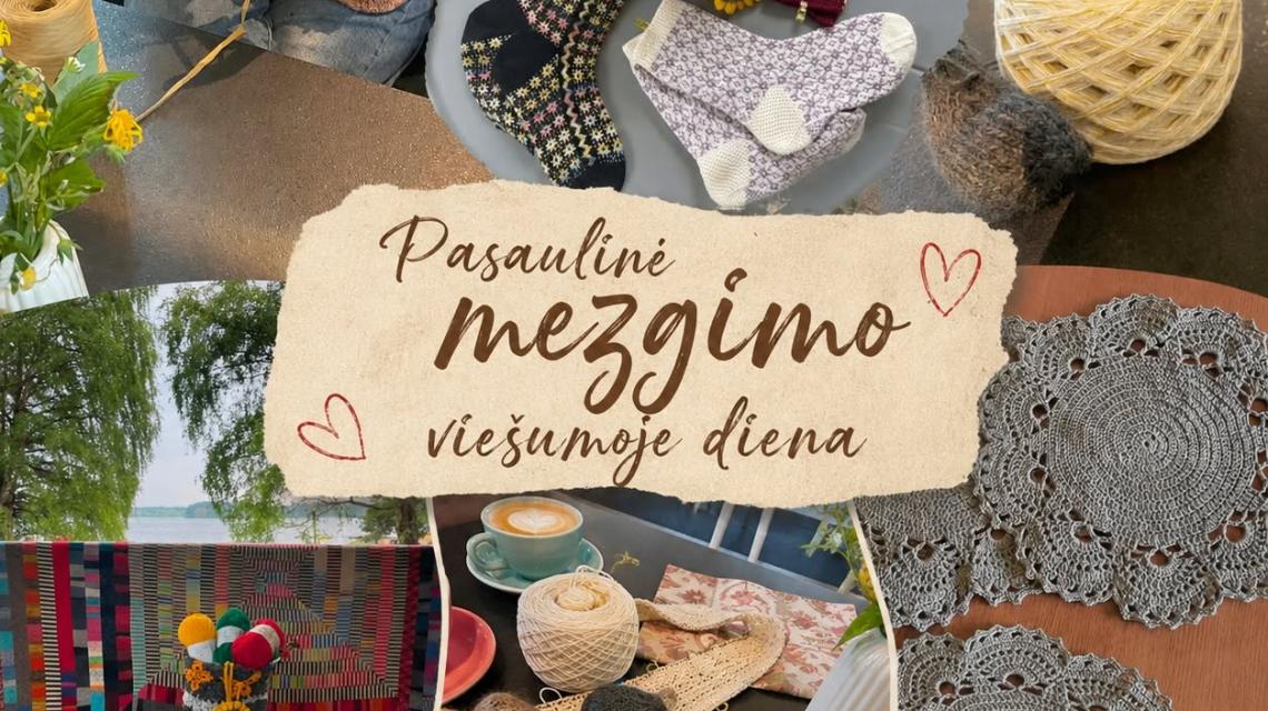 Paminėta Pasaulinė mezgimo viešumoje diena