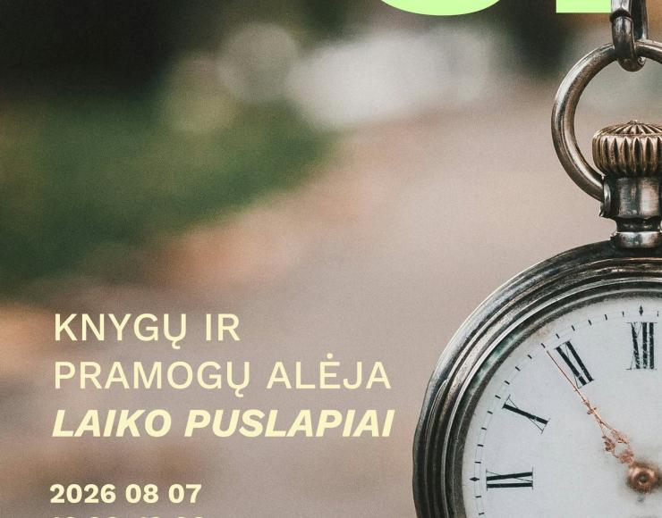 Knygų ir pramogų alėja „Laiko puslapiai“