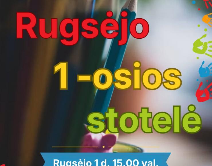 Rugsėjo 1-osios kūrybinė stotelė bibliotekoje