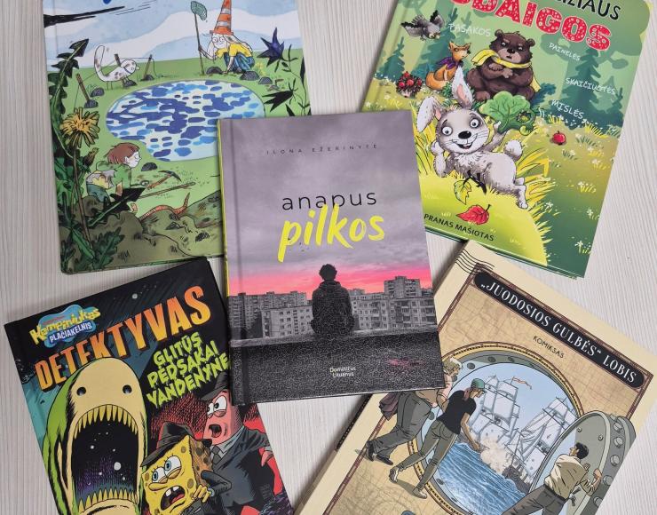 Apie ką naujos vaikų knygos bibliotekoje (Taikos pr. 52)?