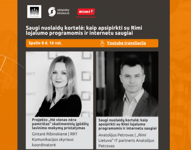 Saugi nuolaidų kortelė: kaip apsipirkti su Rimi lojalumo programomis ir internetu saugiai