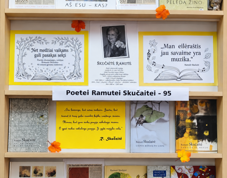 Ramutės Skučaitės eilėraščių šviesoje