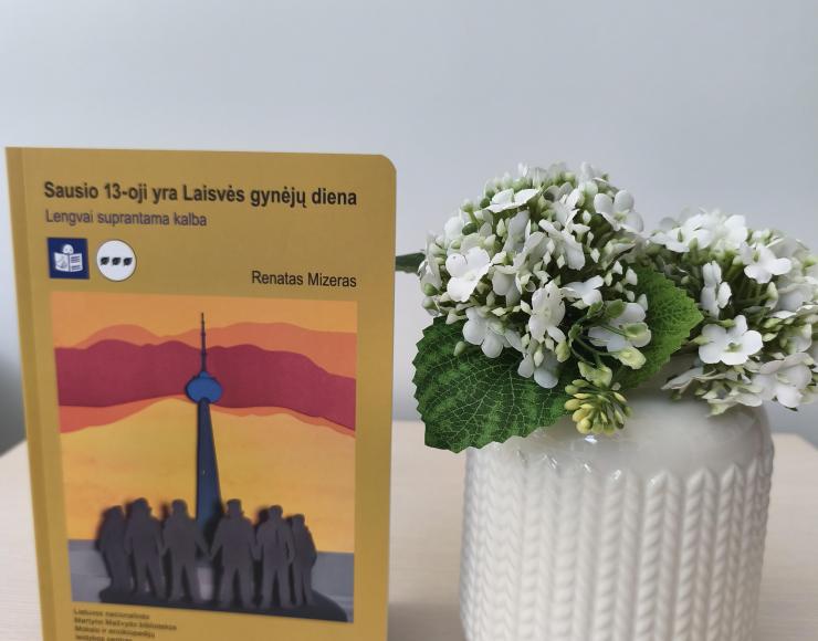 Dar viena knyga mūsų „Lengvai suprantama kalba“ lentynėlėje!