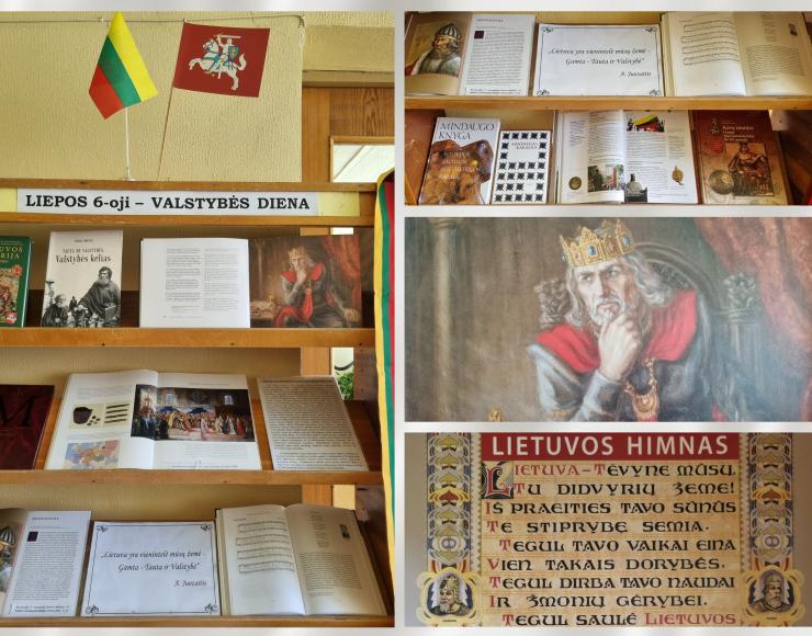 Literatūros paroda „Istorija, kuria didžiuojamės“ – Valstybės dienai paminėti
